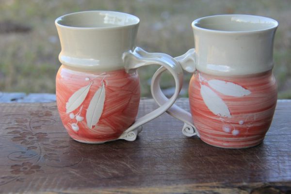 Lilly Pilly Red - Mugs Pair - Image 4