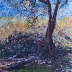 Original Painting - Winter Retreat